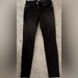 Black skinny jeans